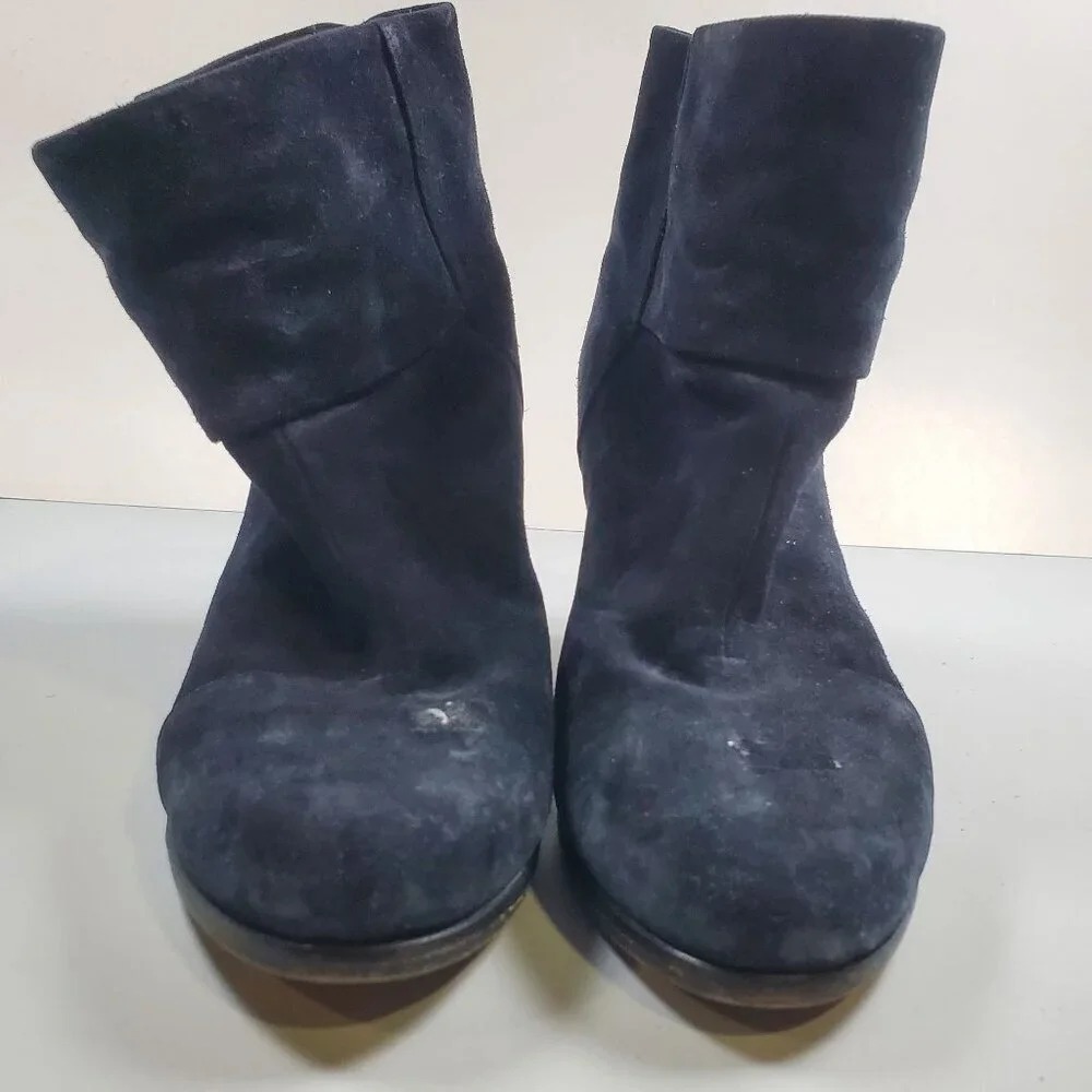 Rag & Bone Suede Classic Newbury Ankle Boots Women Size 38.5 US 9 Shoes